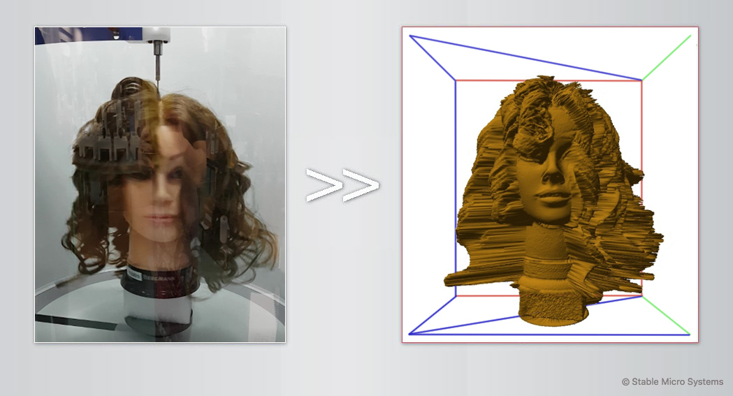人体模型头部(静止)准备扫描>>人体模型头部的存档扫描