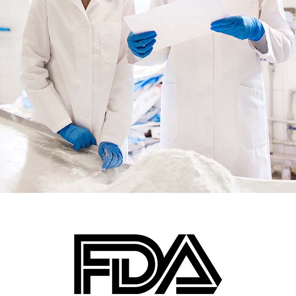 食品和药物管理局产品质量研究部的粉末流动分析