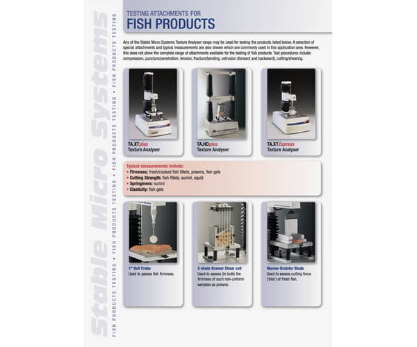 Fish applications brochure