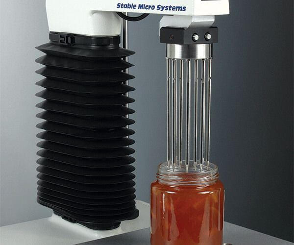 Multiple Puncture Probe test on marmalade